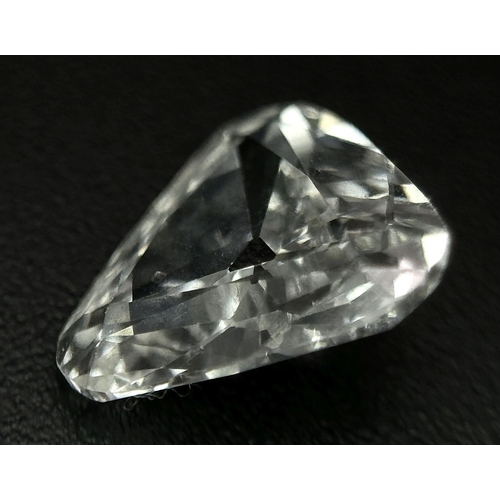 1107 - A 1.272ct Trilliant Cut Diamond. SI1 clarity, H colour. Comes with IDL certificate.