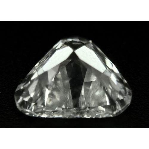 1107 - A 1.272ct Trilliant Cut Diamond. SI1 clarity, H colour. Comes with IDL certificate.