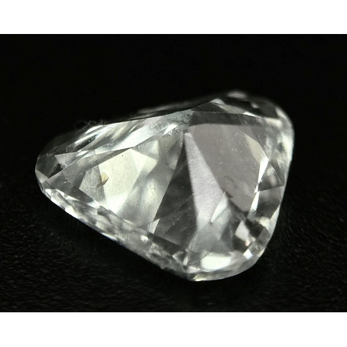 1107 - A 1.272ct Trilliant Cut Diamond. SI1 clarity, H colour. Comes with IDL certificate.