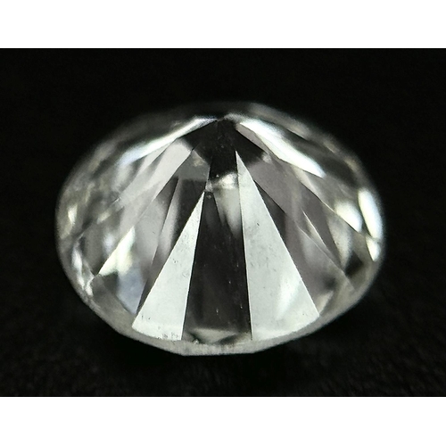 1115 - A 0.414ct Round Brilliant Cut Diamond. VVS2 clarity, G colour. Comes with IDL certificate.