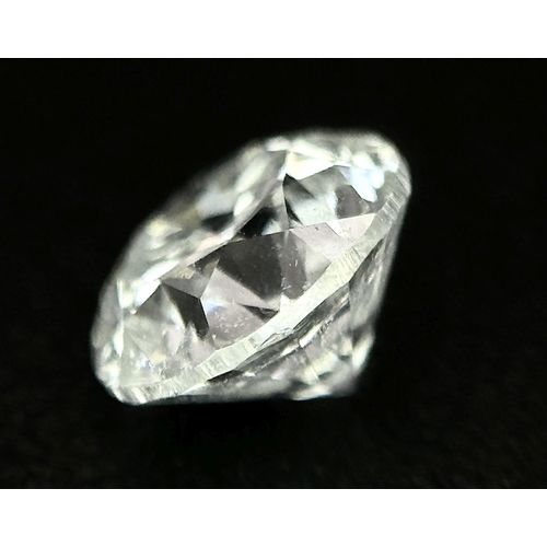 1149 - A 0.397ct Round Brilliant Cut Diamond. SI2 clarity, F colour. Comes with IDL certificate.