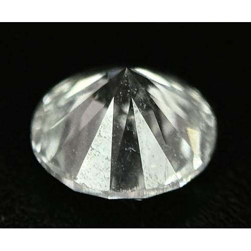 1149 - A 0.397ct Round Brilliant Cut Diamond. SI2 clarity, F colour. Comes with IDL certificate.