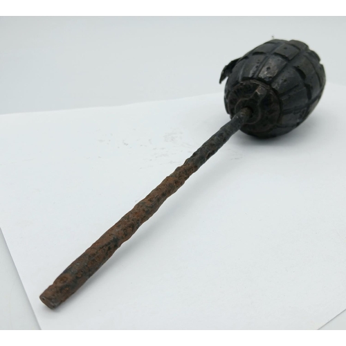 339 - A Very Good Condition Inert WW1 British Rifle Grenade. From the Deceased Estate of a WW1/2 Military ... 