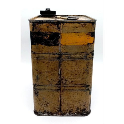 359 - WW2 British Desert 4 Gallon “Flimsy P.O.W” Can. (Petrol, Oil, Water) This one was captured by the Ge... 