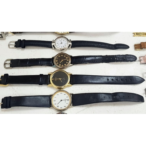 385 - Large selection of WRISTWATCHES for Spares and Repairs.  Makes to include ACCURIST, H.Samuel ,Roamer... 