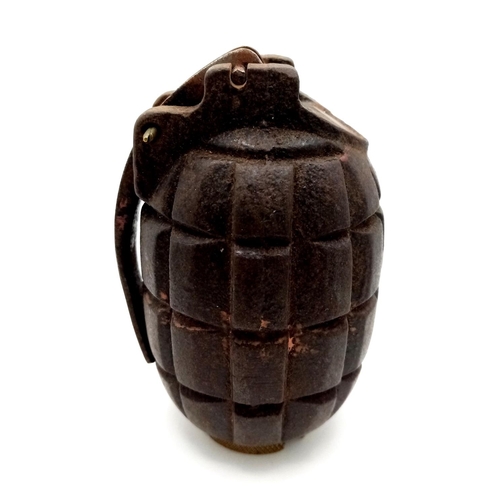 41 - INERT WW1 No 5 Mills Hand Grenade Dated Feb 1916. Great condition for its age. Maker Vickerys Patent... 