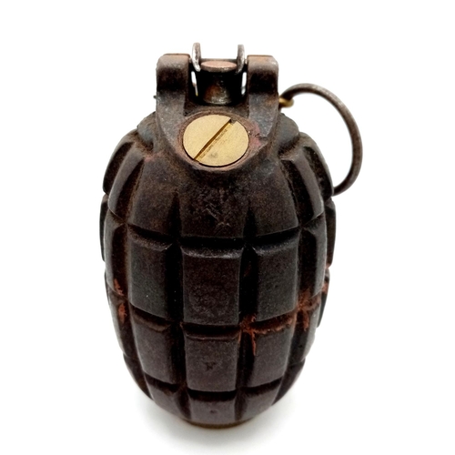 41 - INERT WW1 No 5 Mills Hand Grenade Dated Feb 1916. Great condition for its age. Maker Vickerys Patent... 