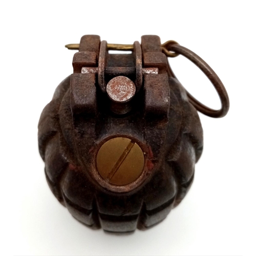 41 - INERT WW1 No 5 Mills Hand Grenade Dated Feb 1916. Great condition for its age. Maker Vickerys Patent... 