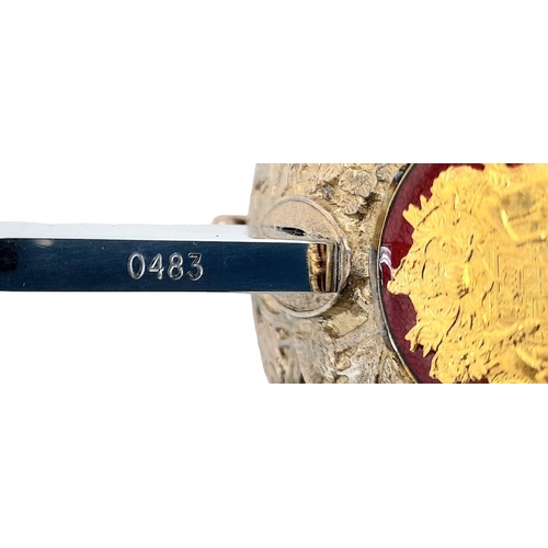 430 - A Limited-Edition Vintage Wilkinson Sword Made Commemorative Prince Charles (Now King Charles) and L... 