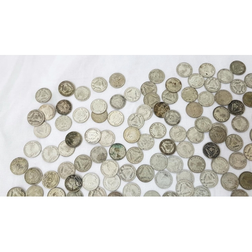 44 - A Wonderful Large Collection of Silver, Mostly South African Coins - Some dating back over 100 years... 