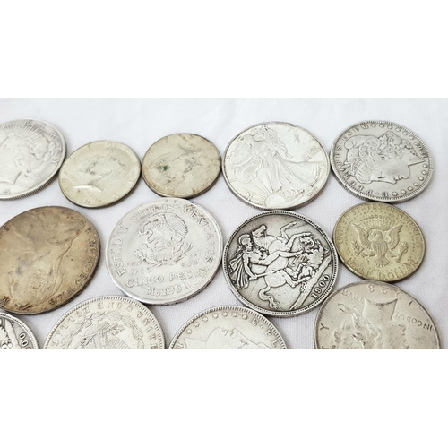 44 - A Wonderful Large Collection of Silver, Mostly South African Coins - Some dating back over 100 years... 