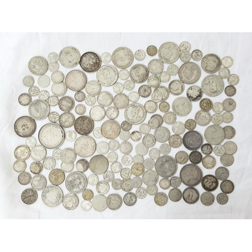 44 - A Wonderful Large Collection of Silver, Mostly South African Coins - Some dating back over 100 years... 