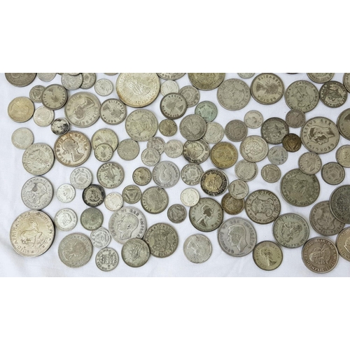 44 - A Wonderful Large Collection of Silver, Mostly South African Coins - Some dating back over 100 years... 