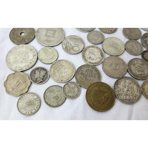 44 - A Wonderful Large Collection of Silver, Mostly South African Coins - Some dating back over 100 years... 