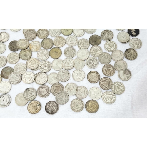 44 - A Wonderful Large Collection of Silver, Mostly South African Coins - Some dating back over 100 years... 