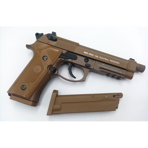 281 - A Beretta CO2 pistol - Serial No.21E04809 - Model M9A3