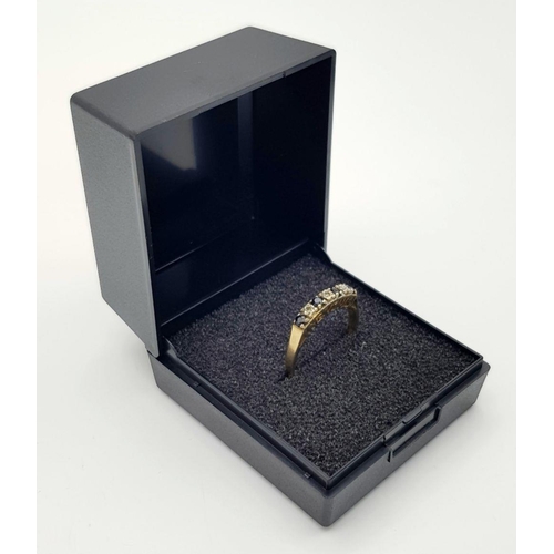 497 - Lovely  ‘No 1 MUM’  9 carat GOLD RING set with DIAMONDS and SPINEL to top, Having ‘No 1 MUM’  cut ou... 