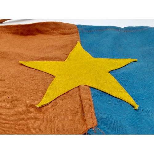 777 - Vietnam War Era Viet Cong Bunting Flag.