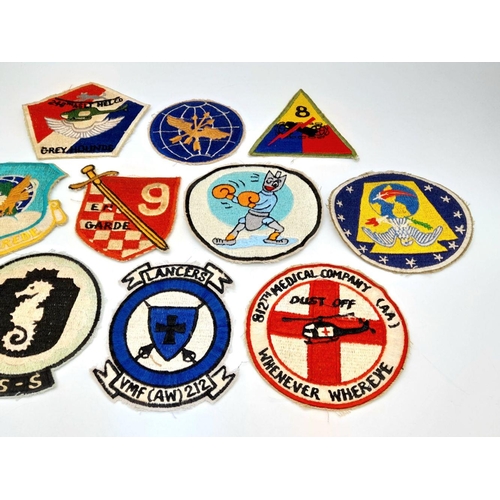 903 - 10 x Vietnam War Era Patches.