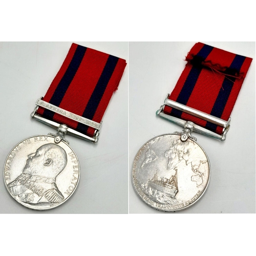 501 - Transport Medal 1899-1902 with clasp ‘South Africa 1899-1902’, named to I J Hayes. I J Hayes was Thi... 