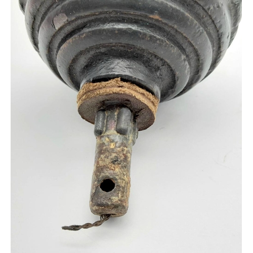 538 - INERT 1915 Pattern Imperial German Kugal (Ball) Grenade. UK Mainland Shipping Only.