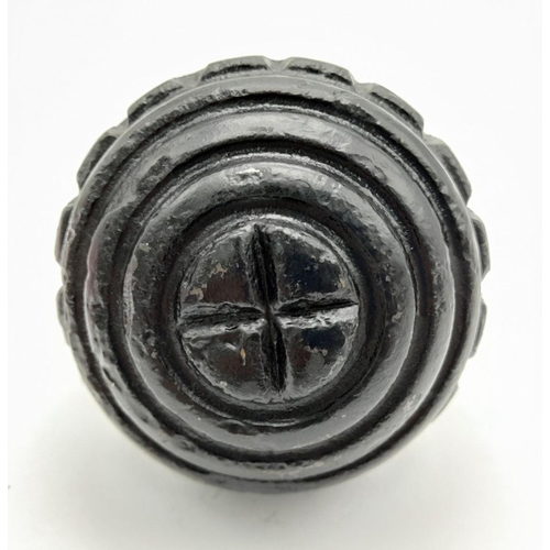 538 - INERT 1915 Pattern Imperial German Kugal (Ball) Grenade. UK Mainland Shipping Only.