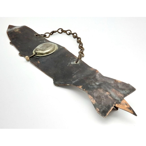 643 - Pre WW2 Memento made from parts of the British Airship R.101 which crashed in France on the 10th Oct... 