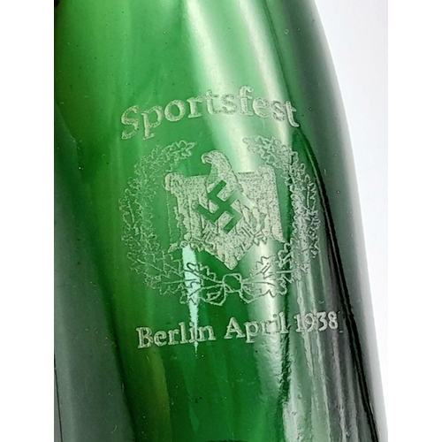 847 - 3rd Reich 100ml Bottle from the Hitler Youth Sportsfest, Berlin 1938.