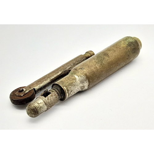 700 - W1 Trench Art Lighter made from an INERT German Mauser Bullet. UK Mainland Shipping Only.