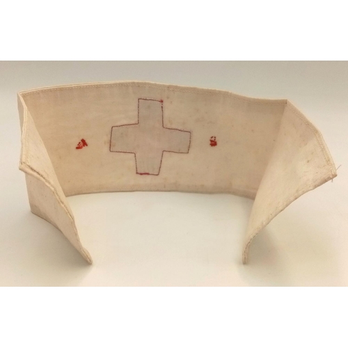 805 - Vietnam War Era South Vietnamese Nurses Arm Band.