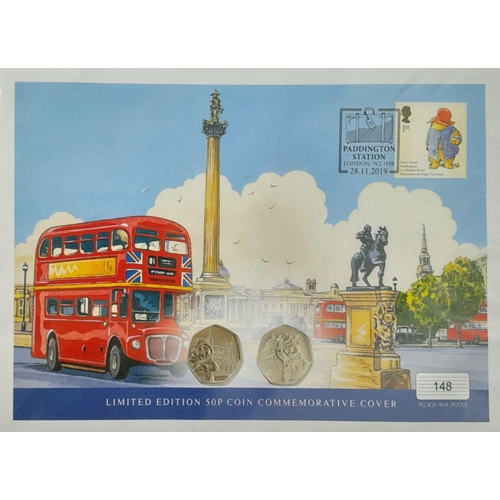 1161 - Two Superb Limited Edition Paddington Bear Commemorative Sets Comprising; 1) A Boxed Official Commem... 