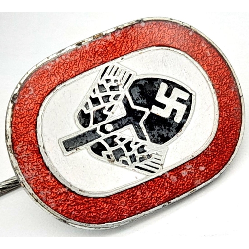 736 - 3rd Reich R.A.D (Labour Corps) Lapel Pin in original packaging.