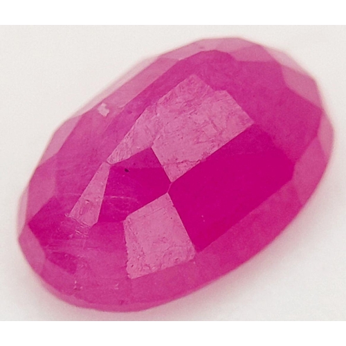 775 - 1.55ct Untreated Rare Afghanistan Ruby Gemstone GFCO Certified.