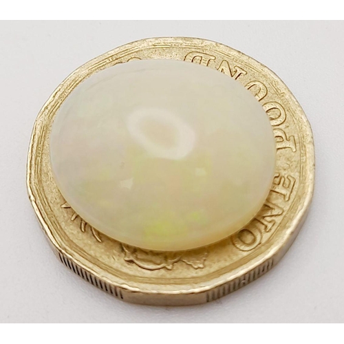 806 - A 9.03ct Untreated Ethiopian Opal Gemstone - GFCO Certified.