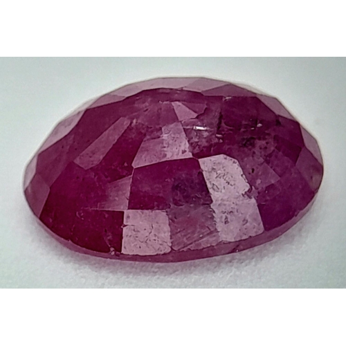 717 - A 1.92ct Untreated Rare Afghanistan Ruby Gemstone - GFCO Certified.