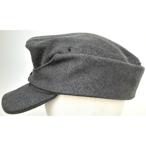 152 - WW2 German Luftwaffe Enlisted Mans/Nco’s M43 Cap.