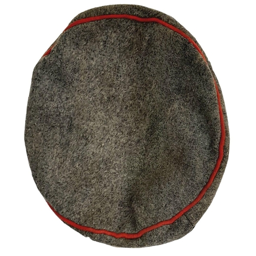 159 - WW1 Imperial German/Prussian Artillery Pioneers Feldmütz Pork Pie Hat. A few moth nips here and ther... 