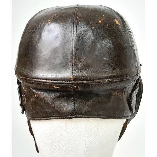 166 - 3rd Reich NSKK Motorcycle Racing-Rally Helmet.