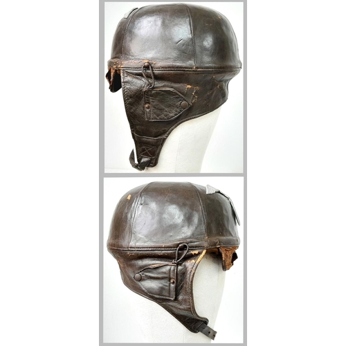 166 - 3rd Reich NSKK Motorcycle Racing-Rally Helmet.