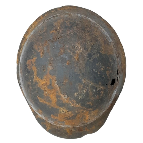 180 - WW2 German Luftwaffe M42 Helmet. found near Bayeux, Normandy, France.