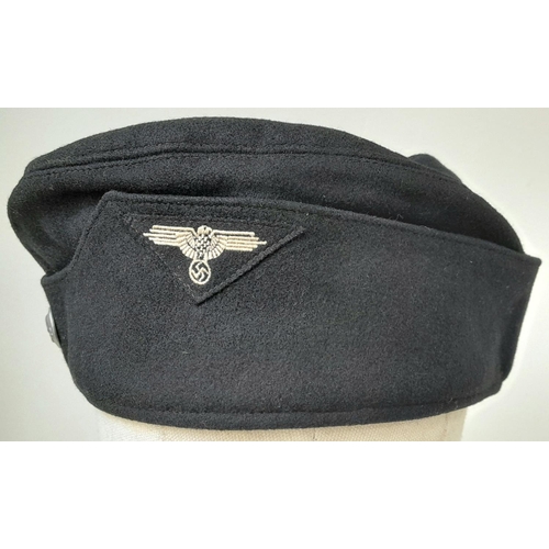 27 - 3rd Reich SS-VT Overseas Cap Dated 1938. Nice markings and label.