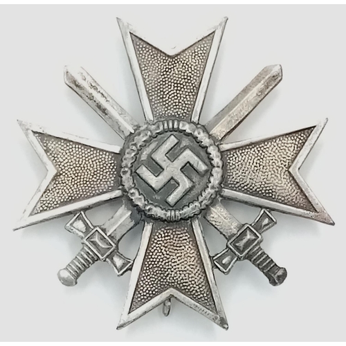 272 - 3rd Reich War Merit Cross 1st Class with swords  Marked “2” on the pin.