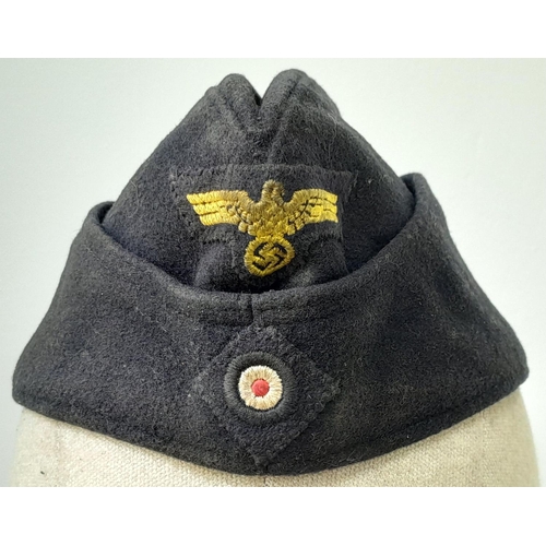 297 - WW2 German Kriegsmarine Side Cap.