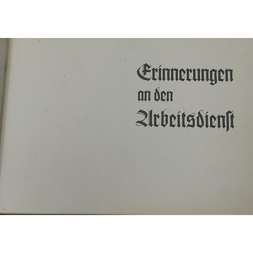 482 - WW2 German Photo Album from an RAD Man in the 5/184 Unit. Lots of interesting photographs.