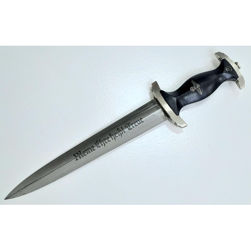 6 - 3rd Reich Waffen SS M33 Service Dagger. Circa 1933-35 with the makers mark for Boker, Solingen. The ... 