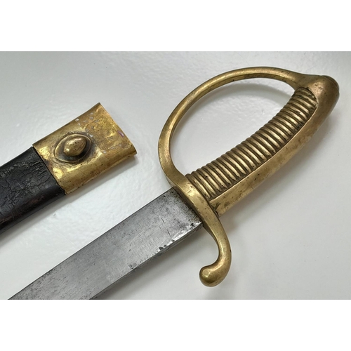 286 - Napoleonic Period French Infantry X1 Sabre-Briquet Sword. Every Infantier carried one of these. Comp... 