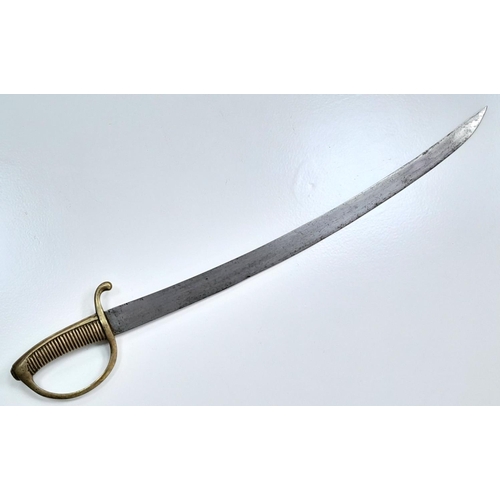 286 - Napoleonic Period French Infantry X1 Sabre-Briquet Sword. Every Infantier carried one of these. Comp... 