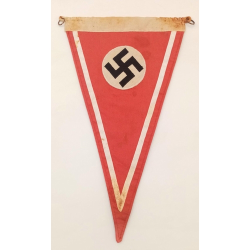 594 - 1939 Dated NSDAP Sports Pennant.