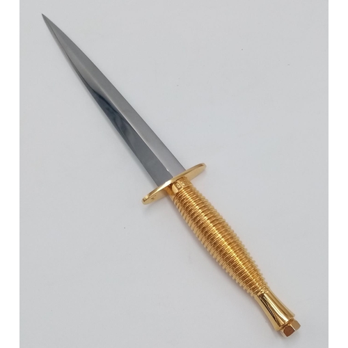 247 - Presentation Commando Dagger in ornate box.