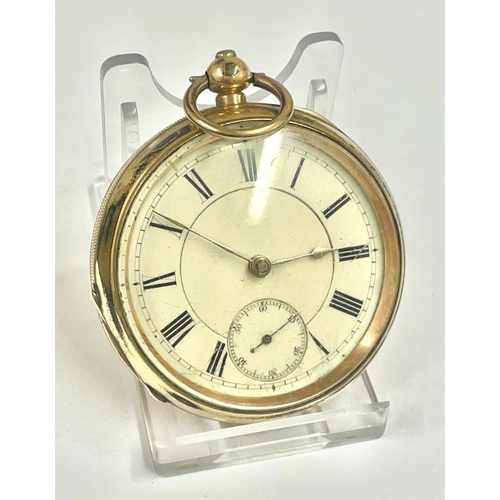 113 - An Antique Large Waltham pocket watch, as found.